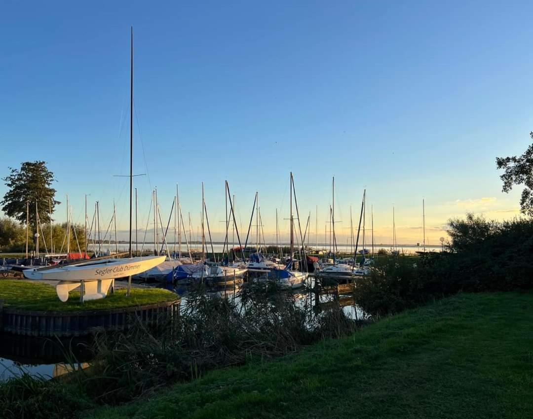 Seeliebe, 300 Meter Zum Wasser, Mit Terrasse Und Garten Lembruch Exterior photo